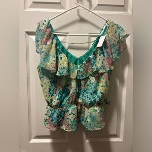 10/$20🔥Lush floral print crop‎ length
